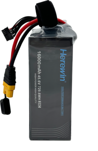 أفضل جودة من مصنع Herewin الصيني بجهد 12S mAh 25C بطارية ليثيوم أيون آمنة طويلة العمر لطائرة رفع زراعية بدون طيار - Product Image 5