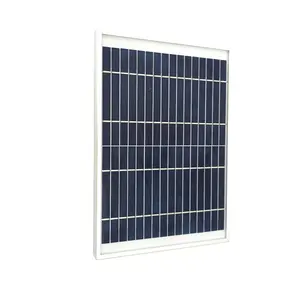 Painéis fotovoltaicos de produção solar 16v, painéis de células policristalinas personalizados, painel solar de vidro pequeno, módulos de energia poli, painel solar 6w