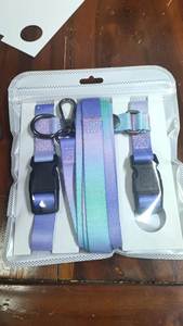 Ensemble Harnais et Laisse pour Chat Anti-Évasion, Harnais Arc-en-ciel pour Chat avec Boucle de Sécurité, Harnais de Marche Durable pour Chat, Laisse de Voyage - Product Image 6