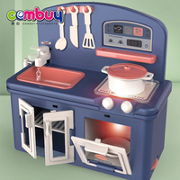 Cuisinière armoire semblant jouer jeu préscolaire cuisine jouets
