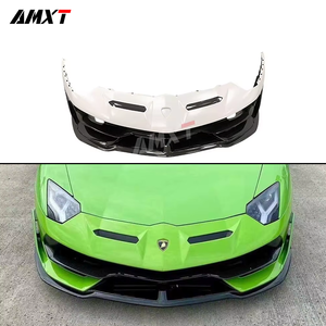 Livraison rapide de haute qualité Prix de vente entier Kits de carrosserie de pare-chocs avant SVJ en Fiber de carbone sèche pour <span class=keywords><strong>Lamborghini</strong></span> <span class=keywords><strong>Aventador</strong></span> LP700/LP720S - Product Image 1