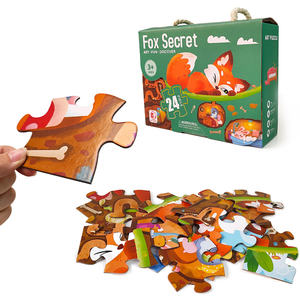 Puzzle personalizzato <span class=keywords><strong>giochi</strong></span> <span class=keywords><strong>da</strong></span> tavolo <span class=keywords><strong>bambini</strong></span> giocattoli educativi <span class=keywords><strong>per</strong></span> la prima volta volpe Puzzle segreto <span class=keywords><strong>per</strong></span> <span class=keywords><strong>bambini</strong></span> <span class=keywords><strong>per</strong></span> <span class=keywords><strong>bambini</strong></span> - Product Image 2