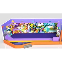 Bonhong Jeu coupe-mur Ninja personnalisé de qualité supérieure Équipement de terrain de jeu intérieur pour enfants pour centre commercial