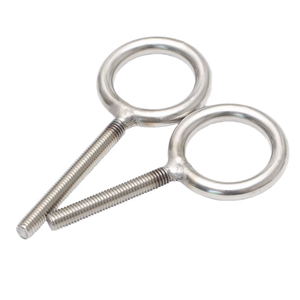 Roestvrij Staal Ss304 Ss 316 A2-70 A4-80 Effen Patroon Rechte Schacht Grote Gesloten Ankerring Bouten Oogbout - Product Image 6