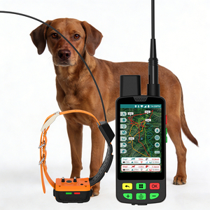 Collier GPS résistant pour chiens, design résistant à l'eau IP68 + batterie de <span class=keywords><strong>6400</strong></span> <span class=keywords><strong>mAh</strong></span> avec 28 heures d'autonomie et stimulation - Product Image 1