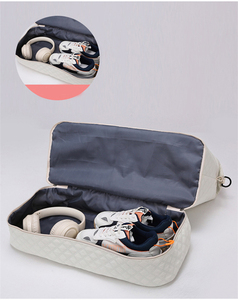 Cierre con cremallera Almacenamiento de viaje Equipaje Uso diario Actividades al aire libre bolsa de lona grande - Product Image 6