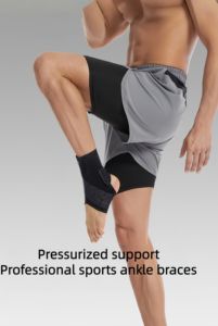 चोट की वसूली के लिए साइड स्टेबलाइजर्स के साथ पेशेवर टखने की चोट वसूली खेल संरक्षण समर्थन - Product Image 6