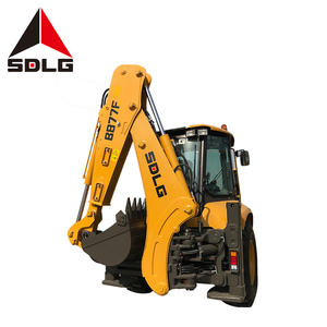 Retroexcavadora Cargadora SDLG B877F, Tractor Pequeño Remolcable de Alta Calidad con Cargador Frontal y Retroexcavadora en Venta - Product Image 2