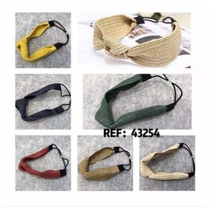 Fascia elastica in PP con nodo, larga, per capelli da donna, accessori moda stile estivo - Product Image 1