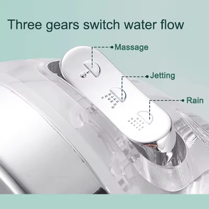 2024 Hight Chất lượng cao áp lực cao 3 chức năng phòng tắm khoáng lọc lọc ion Vòi Hoa Sen Lọc đầu với bộ lọc - Product Image 5