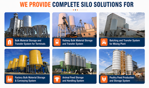 Automatic <strong>Hollow</strong> <strong>Block</strong> Making <strong>Machine</strong> Cement Silo For Sale - Product Image 5