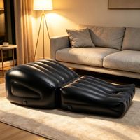 Canapé-lit gonflable multifonctionnel et étanche pour couples, avec soutien corporel, le plus vendu à l'international