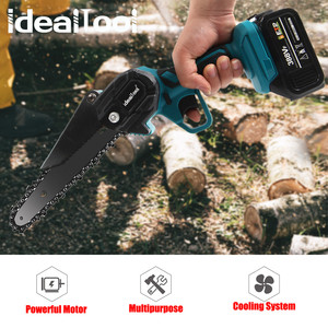 เลื่อยไฟฟ้า6นิ้วพลังงานใหม่ <span class=keywords><strong>Nplus</strong></span> เลื่อยไฟฟ้ามือเดียวแบบพกพาเครื่องตัดไม้ใช้พลังงานแบตเตอรี่เครื่องมือไฟฟ้าในสวน - Product Image 5