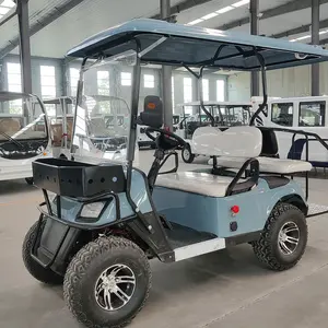 शक्तिशाली एसी मोटर नियंत्रक इलेक्ट्रिक गोल्फ कार के साथ व्हील ड्राइव इलेक्ट्रिक गोल्फ कार