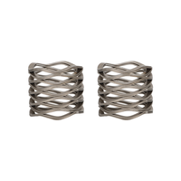 Ressort de compression ondulé multi-tours en acier inoxydable, résistant à la corrosion, pour joint mécanique industriel