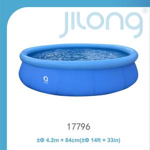 <span class=keywords><strong>Piscina</strong></span> Inflable <span class=keywords><strong>Circular</strong></span> de PVC para Niños, <span class=keywords><strong>Piscina</strong></span> Plegable de Malla para Exteriores - Product Image 6