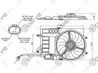 Ventilateur de refroidissement électrique 12 V pour radiateur de voiture, ventilateur de ventilation et de chauffage pour BMW MINI