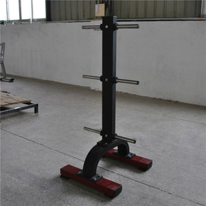 Supplier Fitness Equipment Weight Lifting High Quality Power Training Rubber Weight <b>Plate</b> Tree Exercise Trainer <b>Plates</b> <b>Racks</b> - Product Image 3