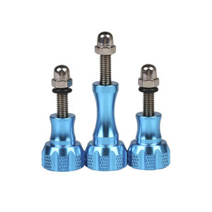 الألومنيوم جو برو مقبض طويل الترباس الجوز غطاء الإبهام المسمار ضبط محور لgopros 13 12 11 10 9 8 7 6 5 Sj4000 - Product Image 5