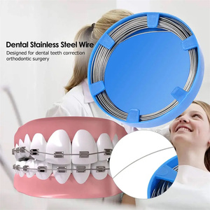 Denti ortodontici strumento chirurgico bretelle dentarie filo di 5m multi dimensione ortodontico filo di acciaio inossidabile - Product Image 5