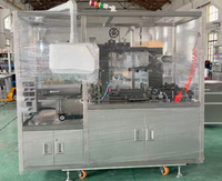 Machine d'emballage automatique 3D transparente Pinfu PF-660 pour crème BB, cosmétiques, boîtes de parfum, emballage en cellophane, contrôle PLC