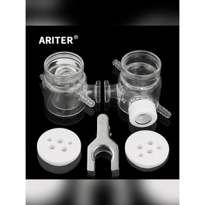 Ariter H Type Quartz <b>Window</b> Electrolytic Cell Double Layer For Electrochemical Experiment - Product Image 1