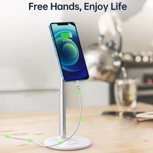 Support de téléphone portable magnétique extensible et flexible pour bureau, réglable en hauteur, compatible avec les smartphones iPhone 16 - Product Image 5