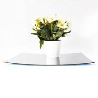 Factory Copper Free Silver Mirror Large Raw Sheet Factory Direct Supply Float Glass Mirror Sheet for Bathroom Deep Processing