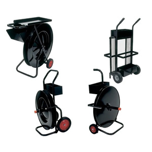 Distributeur mobile de cerclage en acier enroulé par ruban avec roues en caoutchouc - Product Image 6