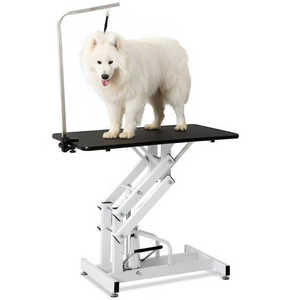 Mesa Elétrica Dobrável e Ajustável para Tosa de Cães com Proteção de Segurança para Vários Portes Instrumento Veterinário - Product Image 2