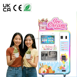 Trung Quốc Nhà máy sản xuất hoàn toàn tự động Máy làm kem bán buôn thương mại tự phục vụ Kem Máy bán hàng tự động để bán - Product Image 2