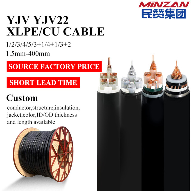 YJV 0.6/1.0KV Insulated U-1000 R2V N2XY 0.6/1kV Cu/XLPE/PVC 3X 50 3X 70 3X 95 3X120 3X150 3 Core XLPE Power Cable