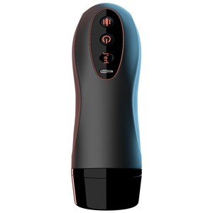Masturbatore Automatico Vibrante Multivelocità con Riscaldamento e Aspirazione, Motore Silenzioso, Realistico in TPE, Giocattolo Sessuale Maschile per Uomini - Product Image 4