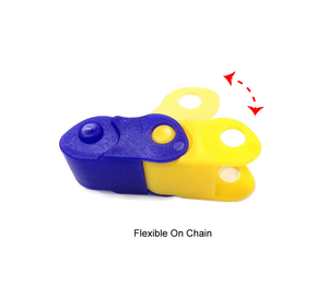SUNNYWHEEL CE111 Cache-chaîne Amovible 12x18 Pouces Anti-rouille POM avec Fixation par Clip pour Vélos Monovitesse et Vélos Enfants - Product Image 1