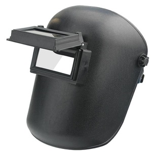 Casque de soudage à visière relevable, demi-vision frontale, en PP, anti-éclaboussures, protection faciale pour soudage MIG MAG - Product Image 1