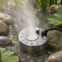 Nouveau Brumiateur Électrique Ultrasonique pour Bassin d'Eau et Aquarium, avec Détection et Humidificateur pour l'Augmentation de l'Humidité