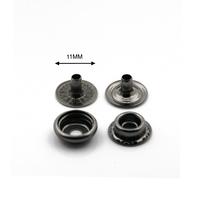 Bouton à pression en laiton 12.5mm pour cuir, sans nickel, métal, de haute qualité, 20 pièces