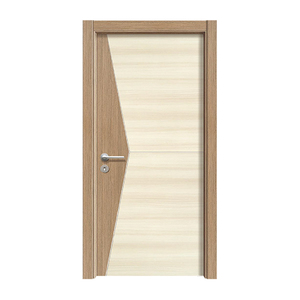 Chine Chambre Entrée Simple Design Portes En Bois Moderne pour Maison Wpc Pvc Porte En Bois Massif - Product Image 3