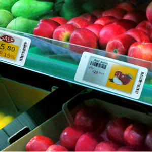Les étiquettes électroniques de prix numériques 2,4 GHz 2,13 pouces les plus vendues, système ESL EAS pour fruits et légumes en supermarché - Product Image 5
