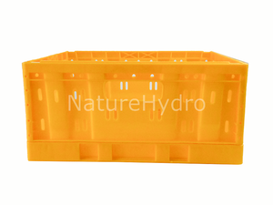 Conteneur en <span class=keywords><strong>plastique</strong></span> hautement résistant, bac de récolte en <span class=keywords><strong>plastique</strong></span>, caisses pliables empilables, caisses de récolte pour légumes - Product Image 5