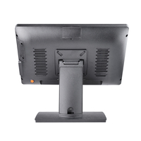 Haute qualité 17.3 pouces écran large POS Machine cantine caisse enregistreuse POS Terminal système monobloc PC