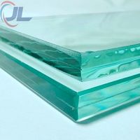 Vidrio de Seguridad Laminado F-Green de 8.38mm para Ventanas, Precio de Fábrica