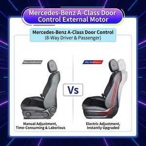 Kit de conversion de sièges manuels en électriques 8 directions pour <span class=keywords><strong>Mercedes</strong></span> Classe A et <span class=keywords><strong>B</strong></span>, conducteur et passager, qualité OEM - Product Image 1