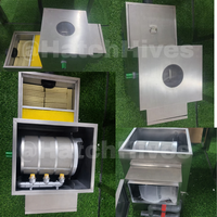 Filter Mikro Drum Baja Tahan Karat 304 yang Tahan Lama untuk Kolam Koi, Pengolahan Air Limbah Sentrifugal Rotary dengan Desain 25 Mikrometer