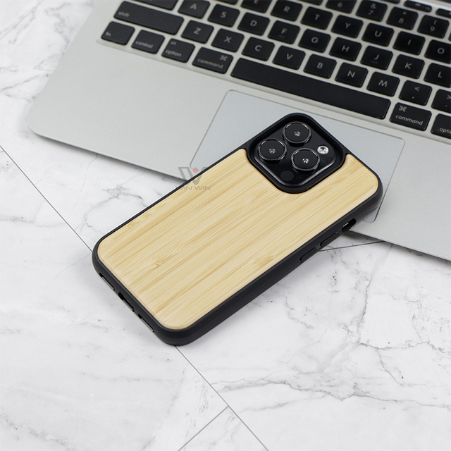 Eco-friendly Real Wood TPU Mobile Phone Case Bamboo Genuine Wooden Cellphone Shell for Iphone 14 Plus for Iphone 13 12 Pro MAX
