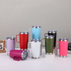 Mug de voyage isotherme en acier inoxydable 304 de qualité alimentaire 20 oz avec couvercle coulissant, coffrets cadeaux de voyage ASM26 - Product Image 2