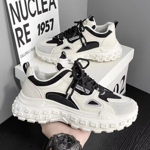 Zapatillas deportivas de hombre nuevas al por mayor, de caña baja, estilo 'Dad Shoes' con contraste, transpirables, estilo coreano para correr - Product Image 2