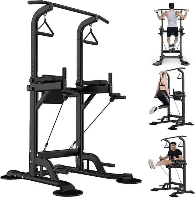 FDFIT FD-711 Steel Pull-Up Bar Strength Training Machine Home Gym Assisted Dip Chin Exercise Equipment Full-Body Workout