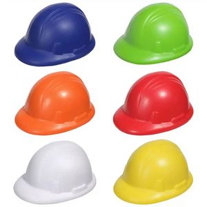Casque de sécurité personnalisé avec logo, jouet anti-stress en mousse de polyuréthane souple pour la promotion - Product Image 4