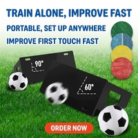 Planche de rebond pliable et portable, personnalisable, à angle réglable, bonne élasticité, équipement d'entraînement pour améliorer les compétences de football